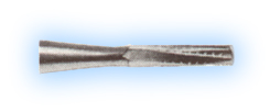 Alpen RA #557 Straight Fissure Crosscut Carbide Bur for Slow Speed Latch, Package of 10