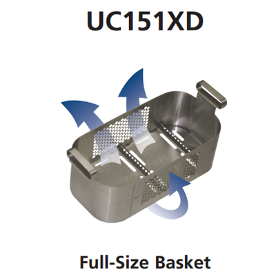 BioSonic UC100XD Full Size FingerGuard Instrument Basket, 11"L x 5-3/8"W x 3-3/4"D
