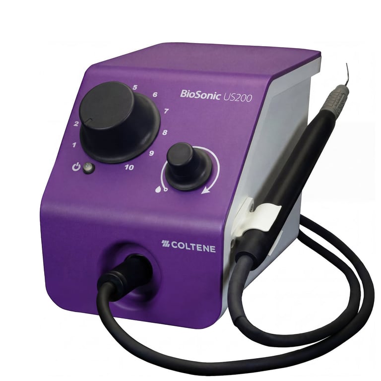 BioSonic US200 Ultrasonic Scaler, 25K/30K, Purple, Single Unit. Includes an ergonomic handpiece