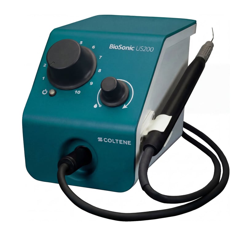 BioSonic US200 Ultrasonic Scaler, 25K/30K, Dark Teal, Single Unit. Includes an ergonomic handpiece