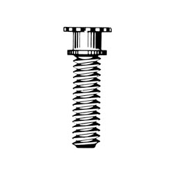 Bondent .425 mm x 2.5 mm titanium alloy on gold-plated stainless steel single long pins