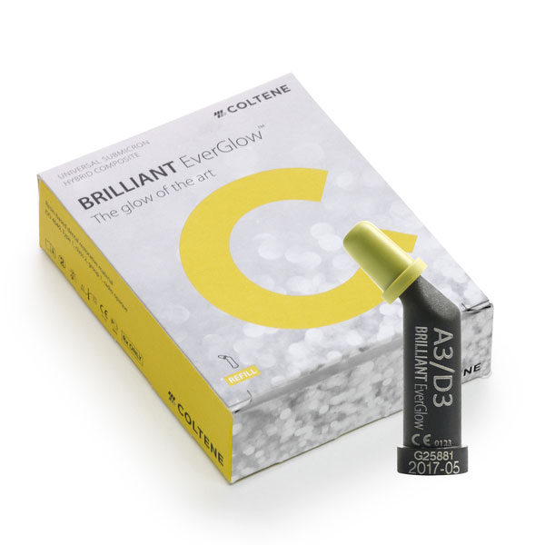 Brilliant EverGlow A3/D3 Tips 0.2 g, 20/Pk. Low Viscosity Universal Hybrid Composite. Universal