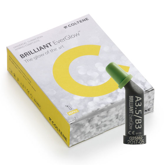 Brilliant EverGlow A3.5/B3 Tips 0.2 g, 20/Pk. Low Viscosity Universal Hybrid Composite. Universal