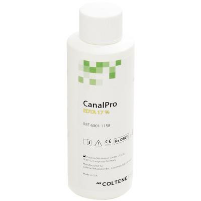 CanalPro 17% EDTA solution (pH 8.5), 4 oz (120 ml) Bottle. Removes smear layer and dentin mud