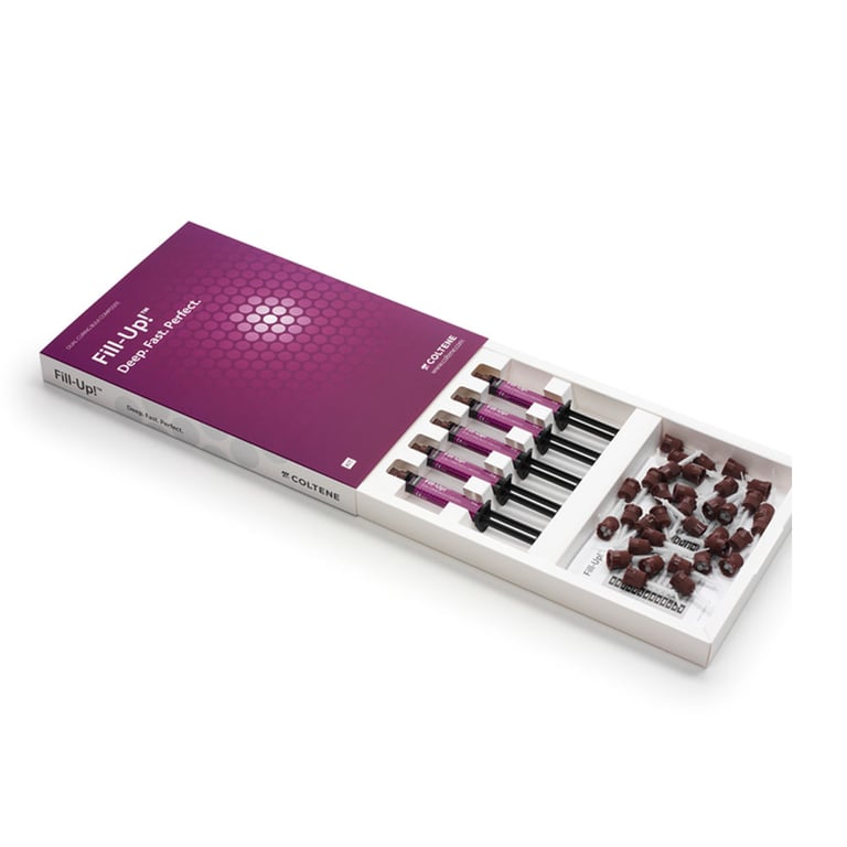 Fill-Up! Dual Curing Bulk Composite, Economy Kit, 5 x 4.5g Universal Syringes. A dual curing