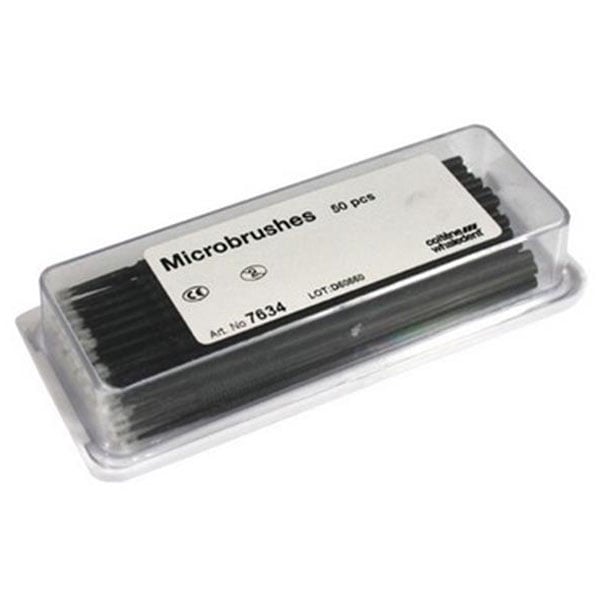 One Coat self-etch bond Micro Brushes, Black, 50/pkg