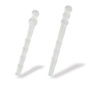 ParaPost Fiber Lux Posts - Size #4, Yellow 5/Pk. Parallel Translucent Fiber Posts