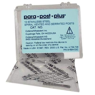 ParaPost Plus P244-3 brown .036" (.9mm) stainless steel post, 10 post refill