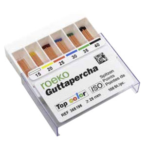 Roeko ISO standardized, #45 Gutta Percha Points, 