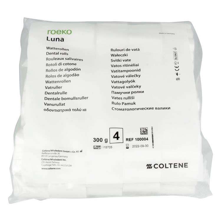 Roeko Luna Cotton Rolls, Size #4, 300 gm