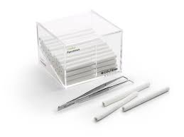 Roeko Parotimat Cotton roll dispenser, holds 50 Parotisrolls, endables individual removal