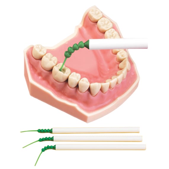 Roeko Surgitip-endo Aspirating Tip 20/Pk. Specially designed to dry root canals. Highly flexible