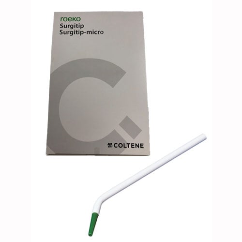 Roeko Surgitip Surgical Aspirating Tip, 2.5 mm, Sterile, 100/Pk. Designed for use in general oral