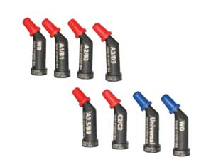 Synergy D6 Enamel Universal Tips - Ultra Esthetic Duo Shade Nano-Composite, 10 - .25 Gm. Tips