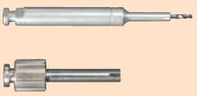 TMS T-12 Minim.021" / .525 mm Gold-Plated stainless steel self-threading Double Pins