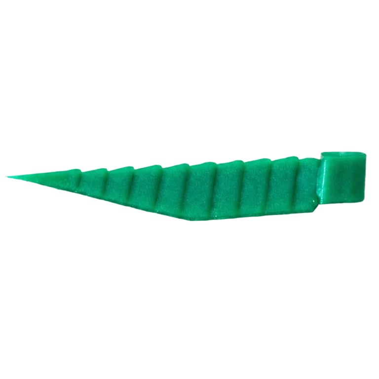 FlexiWedge Interproximal Wedges, Medium, Green, 100/Pk. Sized for the mid-range embrasures. Hollow