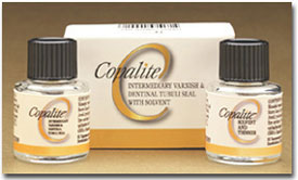 Copalite Cavity Varnish and Thinner / Solvent, Complete Kit: 1/2 oz. each Varnish and Solvent