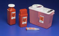 Sharps Container, Shuttle Transportable Shuttle with Locking Mechanism ...