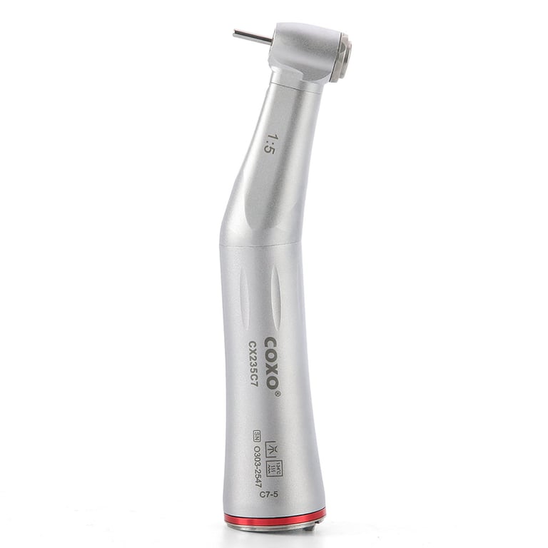 Coxo CX235C7 Speed-increasing #C7-5 Fiber Optic Handpiece, 1:5 Contra Angle, 1/Pk. Inner channel