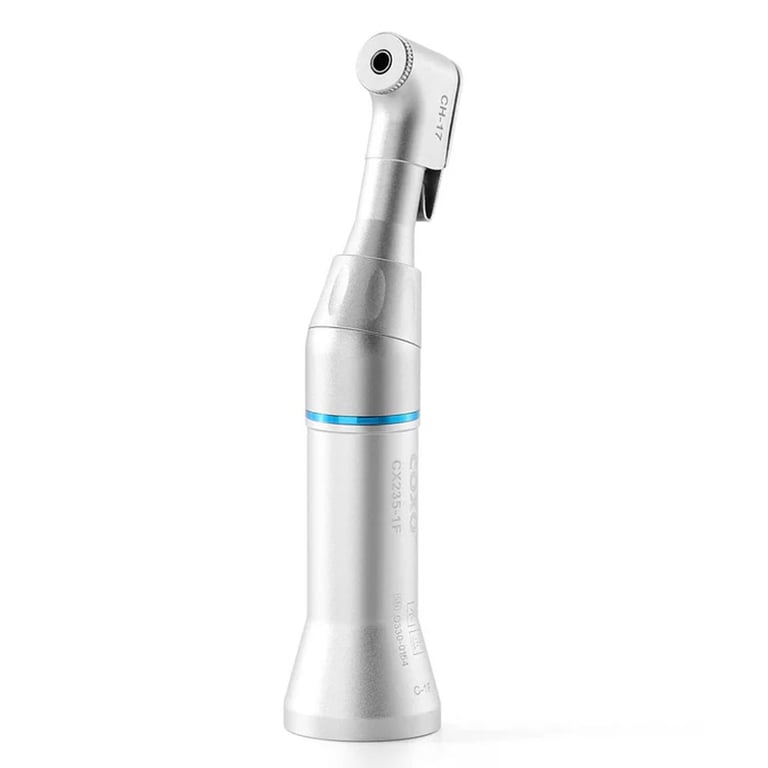 Coxo CX235-1F Low-speed Handpiece, Contra Angle, #C-1F, 1/Pk. 1:1 External. Wrench switch. CA burs