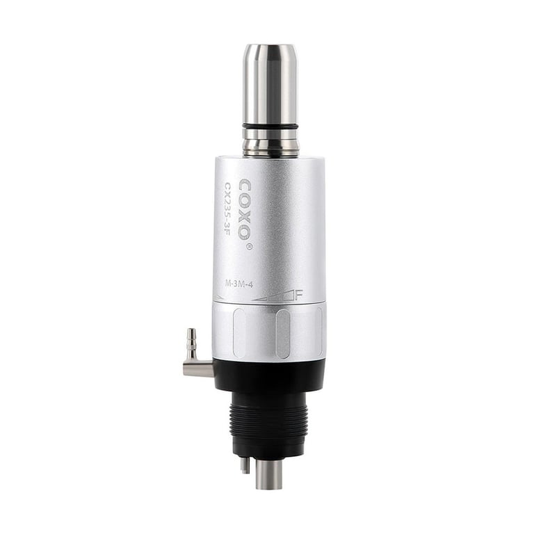 Coxo CX235-3F Low-speed Air Motor, #M-3M4, 1/Pk. 1:1 External. 20,000 rpm, 4-hole coupler
