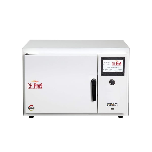 CPAC RapidHeat RH-Pro9 High Velocity Hot Air Sterilizer with 3 Trays, Single Unit. 110-120V