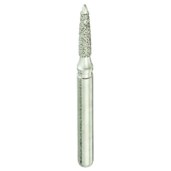 Crosstech FG #861K.012 Coarse Grit Endo (Safe End) Premium Diamond Bur, 5/Pk. Head Size: 1.2mm