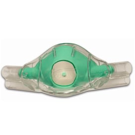 ClearView Single-Use Nasal Hoods - Adult, Fresh Mint 12/Box. Individually Wrapped. Clear outer