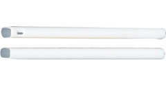House Brand High Volume Oral Evacuation Tips - White, 50/Bag. One end Vented, one End Solid