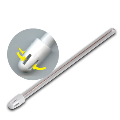 Comfort Plus Saliva Ejectors Clear/White Tip 100/Bag. Premium saliva ejectors with wire-reinforced
