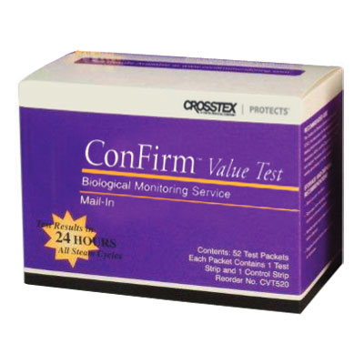 ConFirm Mail-In Value Test - 52 Packets (2 Strip Test). Postage Not Paid. 52 Test Packets, Each