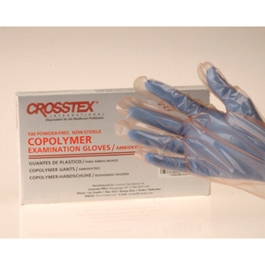 Crosstex Copolymer Overgloves - MEDIUM 100/Bx. Sm
