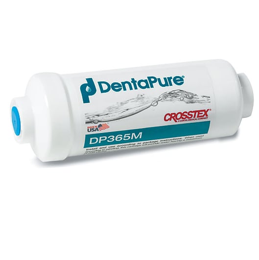 DentaPure DP 365M - Municipal Water System Cartridge. Single-Cylinder Filter installed by poly-flo
