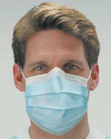 Isofluid FogFree Isofluid Fog Free Mask - Sapphire, Earloop, Fluid Resistant Outer Layer