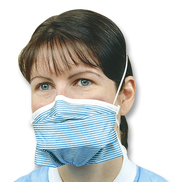 Isolator Plus NIOSH N95 Particulate Respirator, Disposable, Blue/White