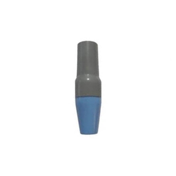 SAFE-FLO Saliva Ejector Adapter, Blue/Gray, 50/Bag. Allows to use the HVE line with saliva ejector