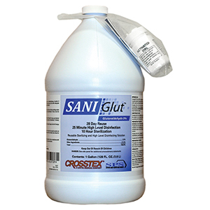 SANIGlut 28 day 3.0% Glutaraldehyde Reusable Sterilizing and High-Level Disinfectant Solution, 1