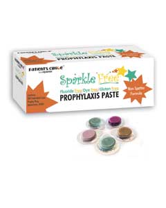 Sparkle Free Medium Grit, Spearmint Flavored Prophy Paste, Gluten Free - Dye Free - Fluoride Free