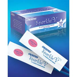 Sparkle V 5% Sodium Fluoride Varnish with Xylitol, Bubble Gum flavor. Box of 120 - 0.4 mL Unidoses