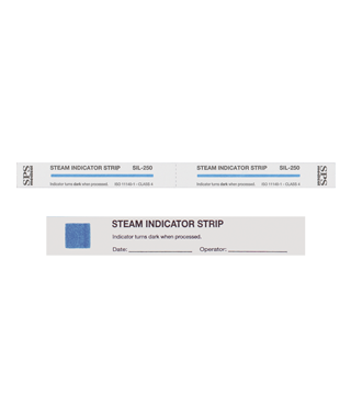 SPS medical Steam Indicator Strip - 250/pk - Each chemical indicator (CI) strip provides distinct