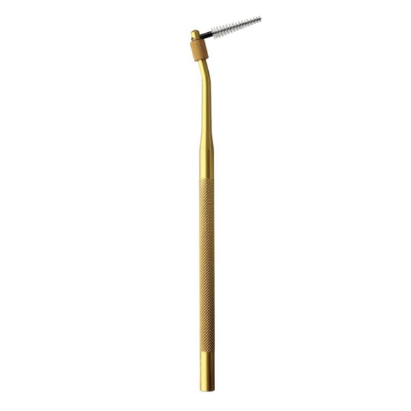 Curaprox UHS 412 Mono Twist-Lock Handle Aluminum - Gold Colored 1