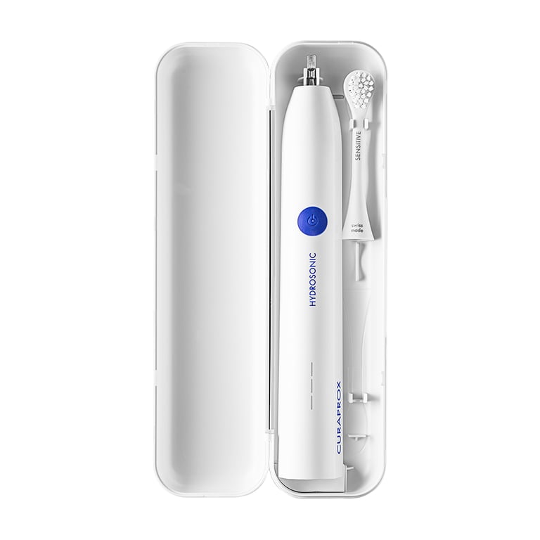 Curaprox Hydrosonic Easy Sonic Toothbrush Set. Includes: 1 x