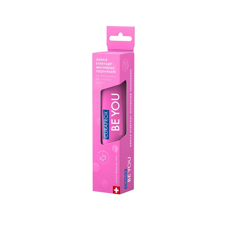 Curaprox Be You Toothpaste, Fluoride and Hydroxyapatite, Watermelon, 60ml, 1/Pk. Contains 950ppm