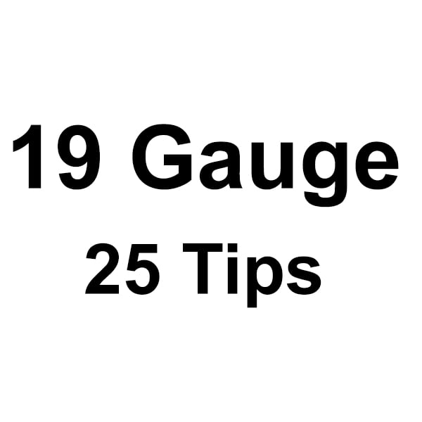 Bulk EZ 19 Gauge mixing tips, 25/bag