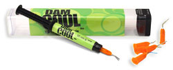 Dam Cool, Light-Cured Flowable Composite Dam Material. Protects gingiva, teeth and restorations