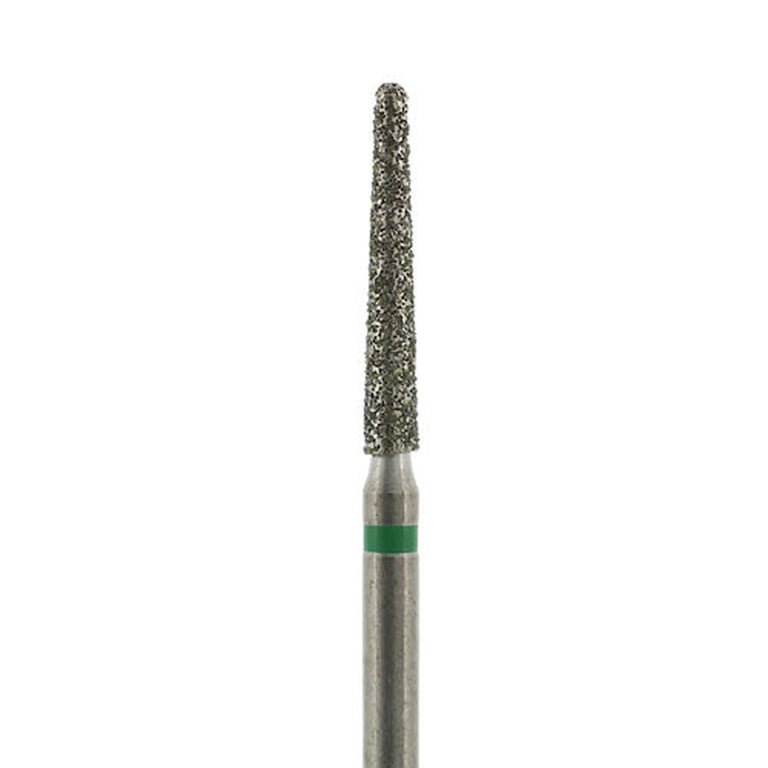 Darby Dental FG #850.016 Round End Tapered Course Single-Use Diamond Bur, 25/Pk. Manufactured