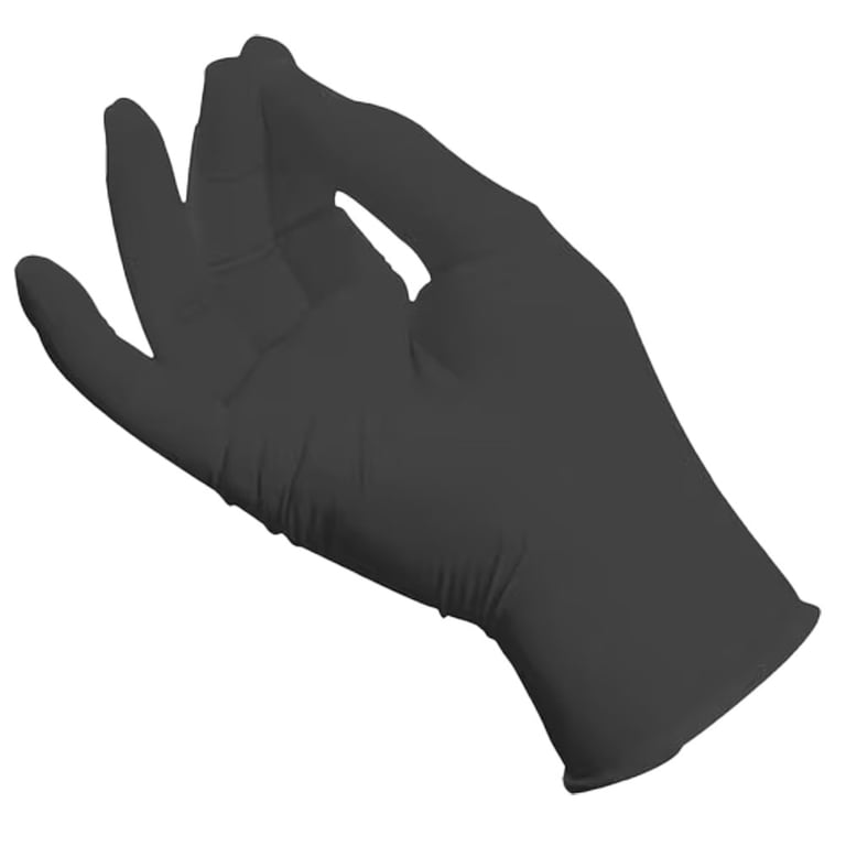 Black Maxx Nitrile Powder-Free Exam Gloves, Thin,
