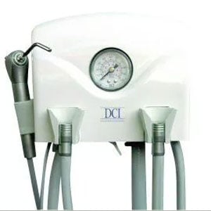 DCI III Manual Unit with handpiece tubing and umbilical tubing, Precision Comfort syringe, Wet/Dry