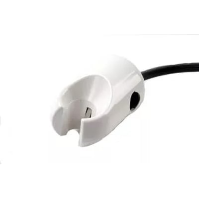 DCI Molded Asepsis Holder, Lt. Gray, Normally Closed, Designed for 1/2" bar-mounting, 1/Pk