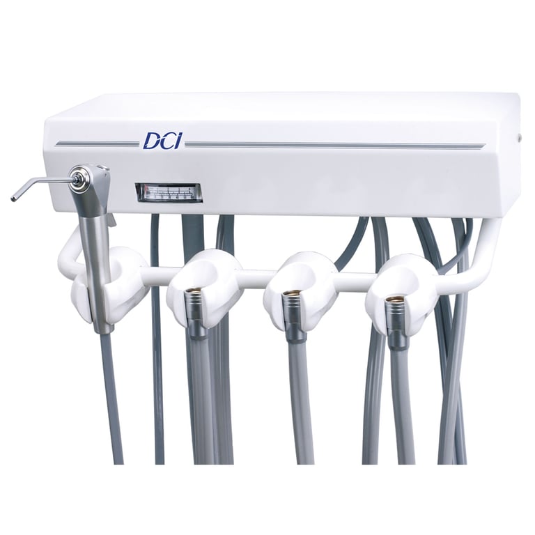DCI Automatic Control for 3 HP Handpieces, Cabinet or Wall Mount, Single Delivery Unit. Includes